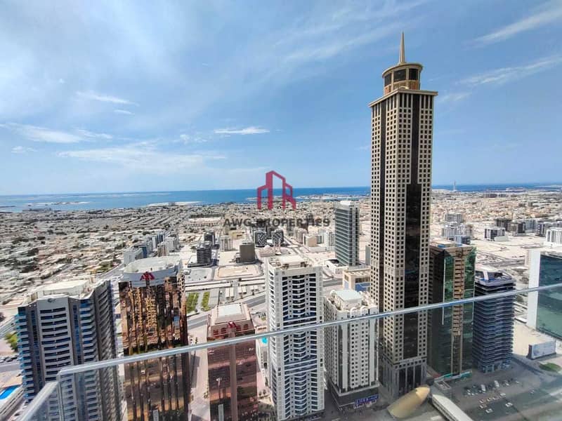 19 SEA VIEW!BURJ VIEW!1 MONTH FREE! SEMI FURNISHED KITCHEN!