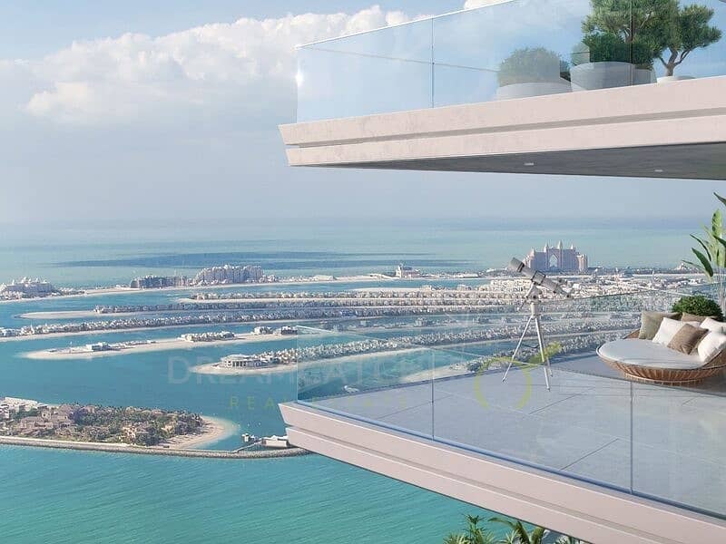 位于迪拜港，艾玛尔海滨社区，海滩风光公寓小区 4 卧室的公寓 7500000 AED - 5406759