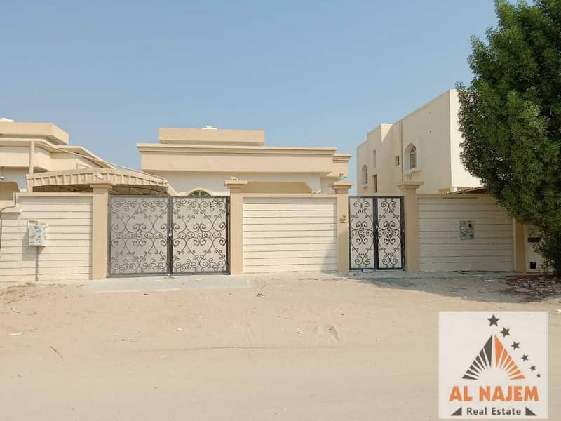 Villa for rent ground floor without air conditioning in Al Mowaihat area in Ajman