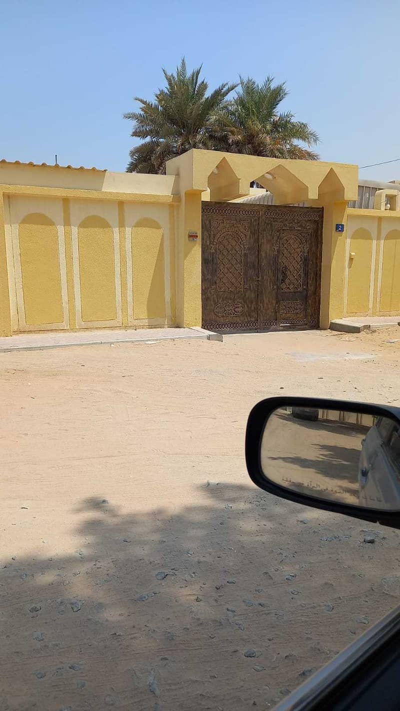 For rent in Ajman Al Mowaihat
 One-floor villa with an area of ​​7000 thous