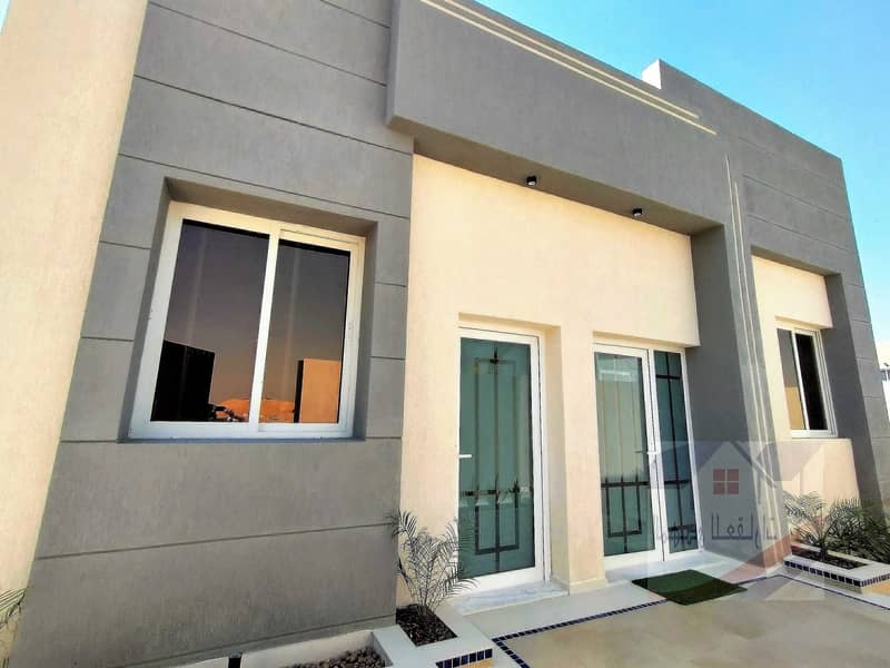 Freehold all nationalities, a new upscale villa with a complete modern design for sale in Ajman