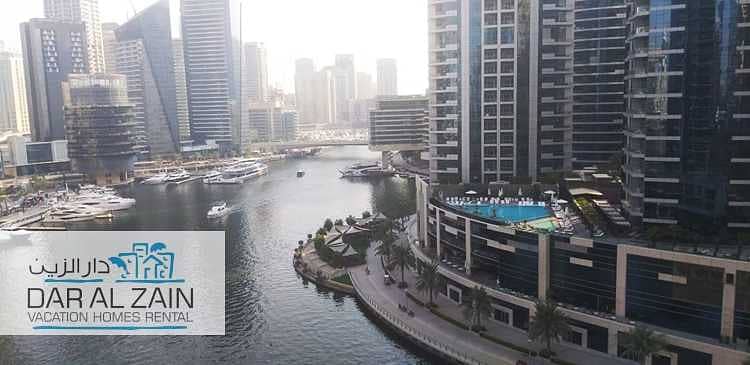 MARINA VIEW FULLY FURNISHED 1 BEDROOM APARTMENT