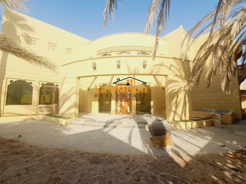 independent 6bhk villa with privet pool & garden in jumeirah 1 rent is 450k