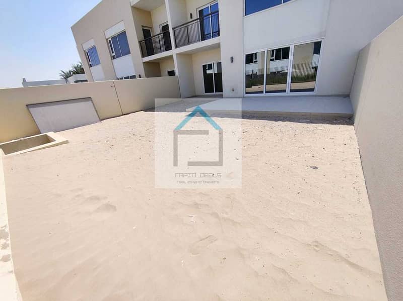 14 Brand New - Ground floor 2BR unit with Huge Plot Near Pool & Park