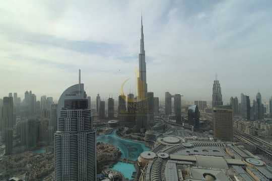 Full Burj and Fountain View |3Br +M|Sky collection