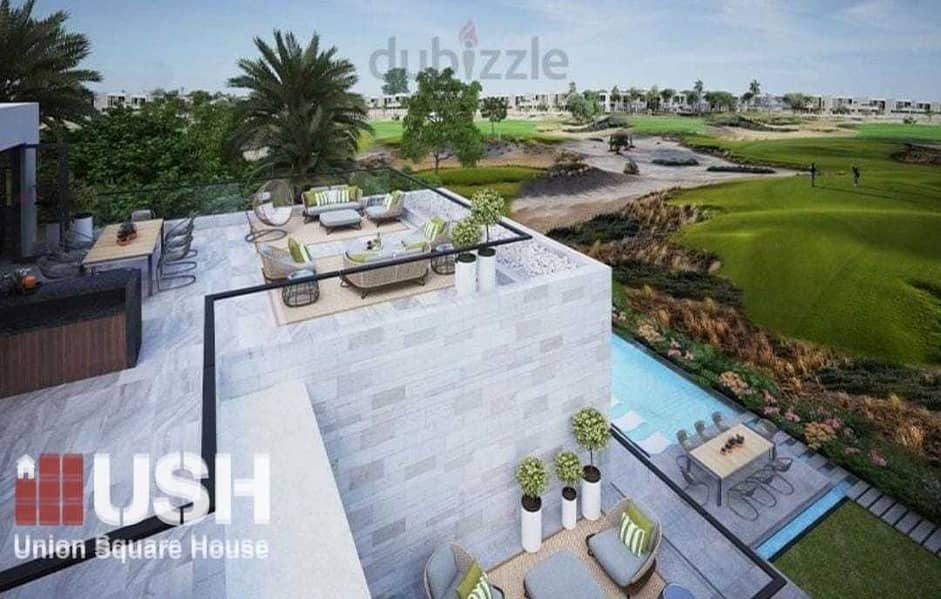 5 625 per sqft Golf course facing villa plot / Ready to move in community / Damac hills