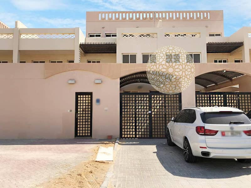 STYLISH SEMI INDEPENDENT 6 MASTER BEDROOM VILLA WITH DRIVER ROOM FOR RENT IN A PRIME LOCATION OF MOHAMMED BIN ZAYED CITY