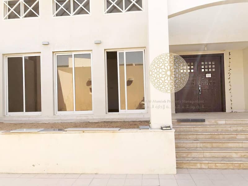 3 STYLISH SEMI INDEPENDENT 6 MASTER BEDROOM VILLA WITH DRIVER ROOM FOR RENT IN A PRIME LOCATION OF MOHAMMED BIN ZAYED CITY