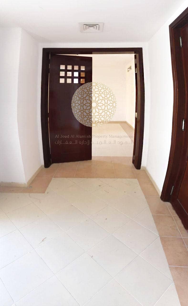 8 STYLISH SEMI INDEPENDENT 6 MASTER BEDROOM VILLA WITH DRIVER ROOM FOR RENT IN A PRIME LOCATION OF MOHAMMED BIN ZAYED CITY