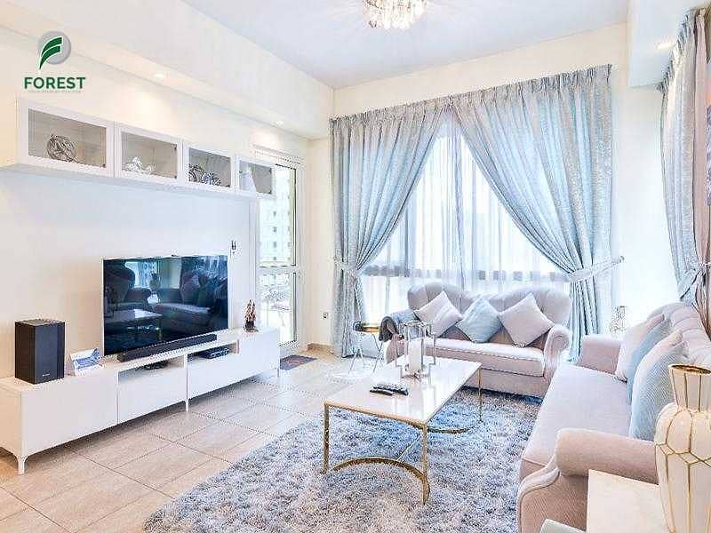 Fully Furnished | 3 BR + Maids | Marina Residence