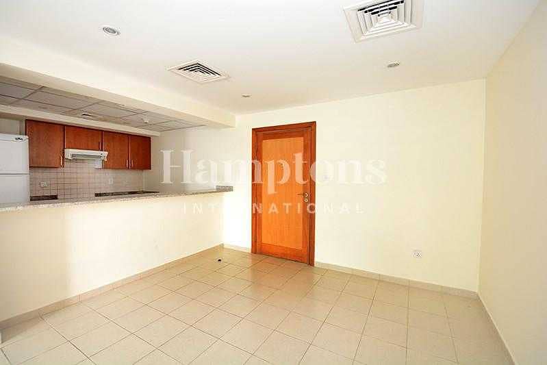 2 Vacant Now 1BR | Pool View | Unfurnished