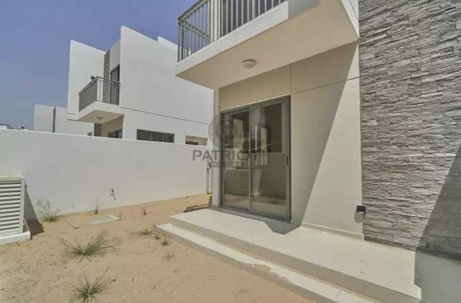2 BRAND NEW SINGLE ROW END MIDDLE UNIT WITH L SHAPE GARDEN 3 BEDROOM + MAIDS TOWNHOUSE ON RENT AT JUST 65K AED