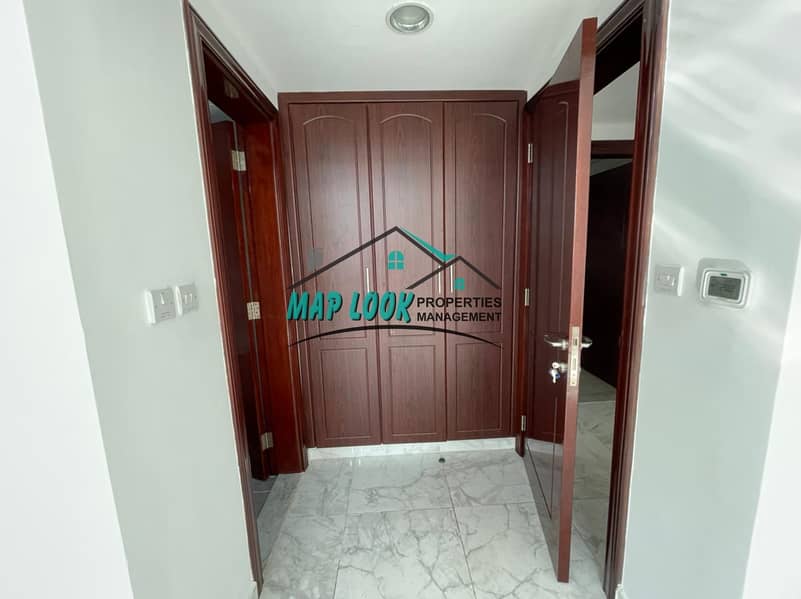 14 Brand New Huge !! 2 bedroom with underground parking 70k located at al mamoura