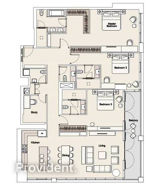 22 Exclusively Managed | Brand New | Maid's Room