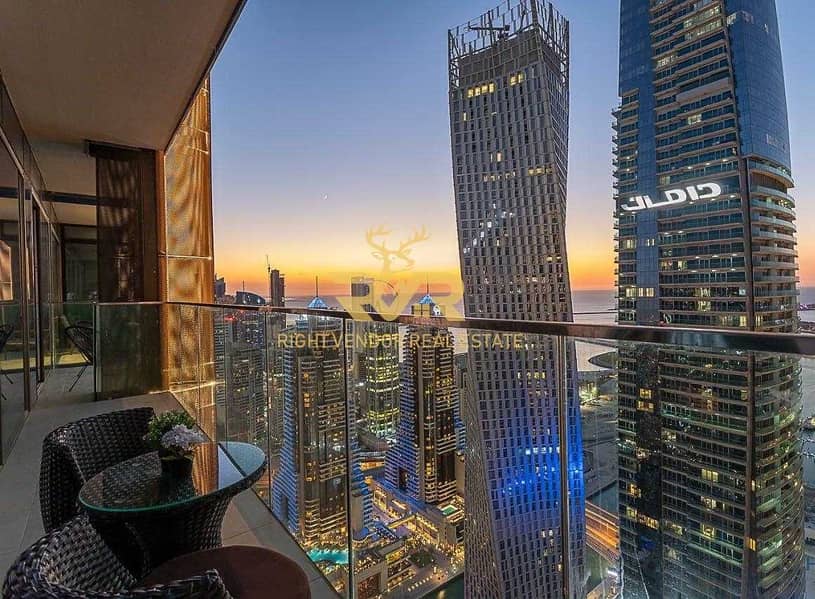 位于迪拜码头，滨海之门，滨海之门2号 2 卧室的公寓 2550000 AED - 5411564