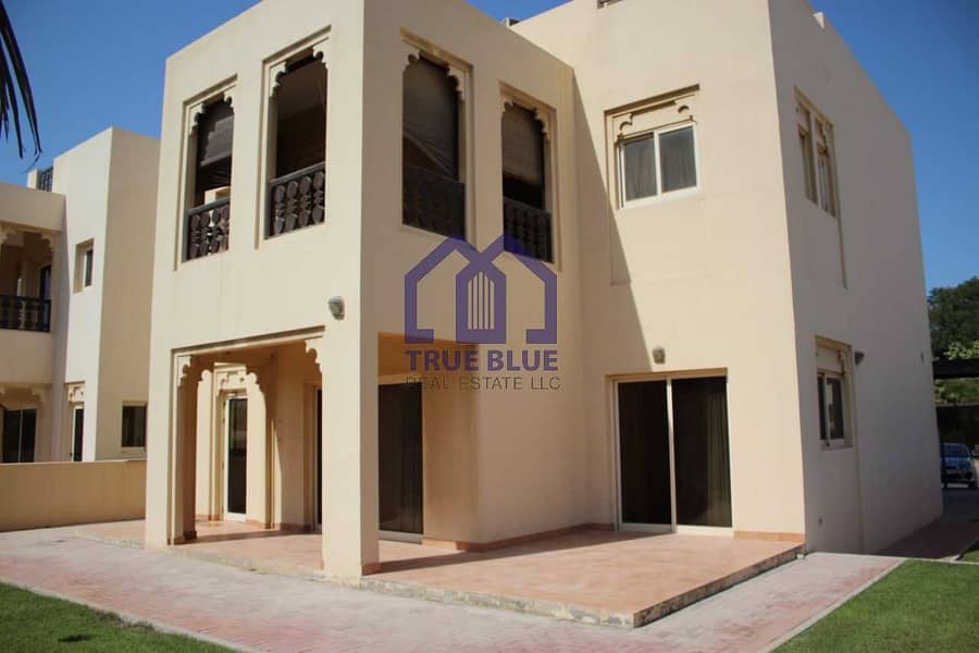 20 Stunning Spacious Golf Course View 4BR Duplex in Al Hamra Village For Sale