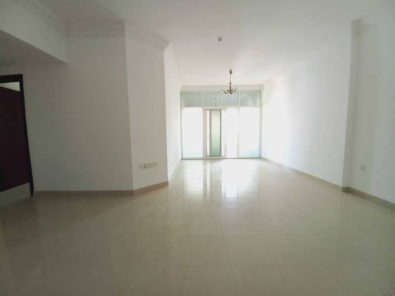 No Commission, 2bhk with balcony, wardrobes, facilities in al Taawun area rent 35k in 4/6 cheqs