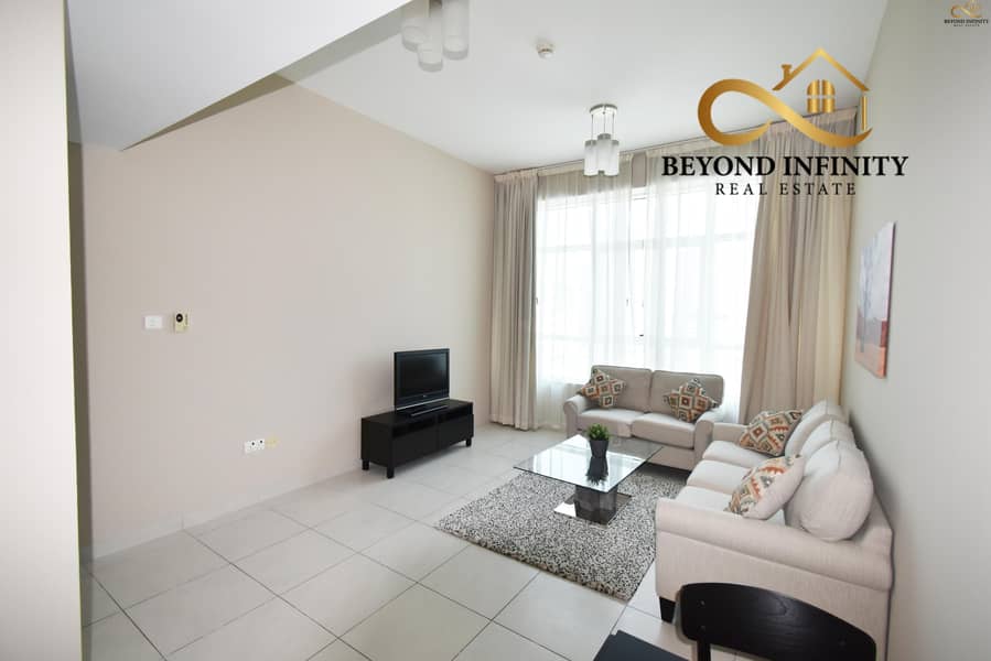 2 Lake View |  Furnished 2 BR Apt | High floor