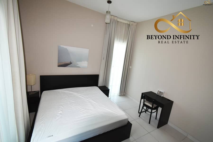 7 Lake View |  Furnished 2 BR Apt | High floor