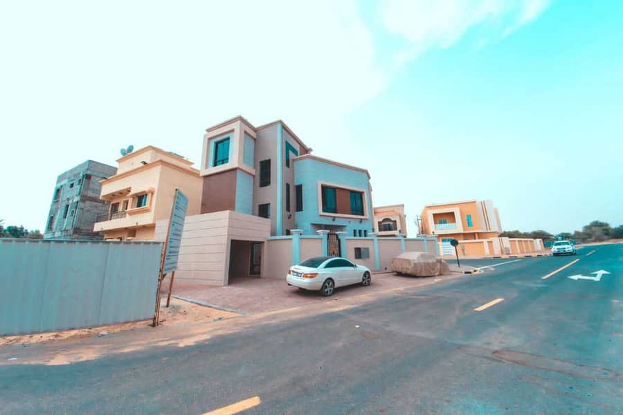 For sale villa in the best area of Ajman and the best finishing Freehold for all nationalities