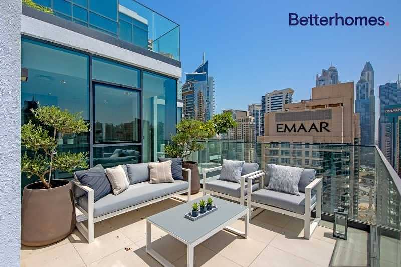 3 Full Marina View| Brand New Only Duplex Penthouse