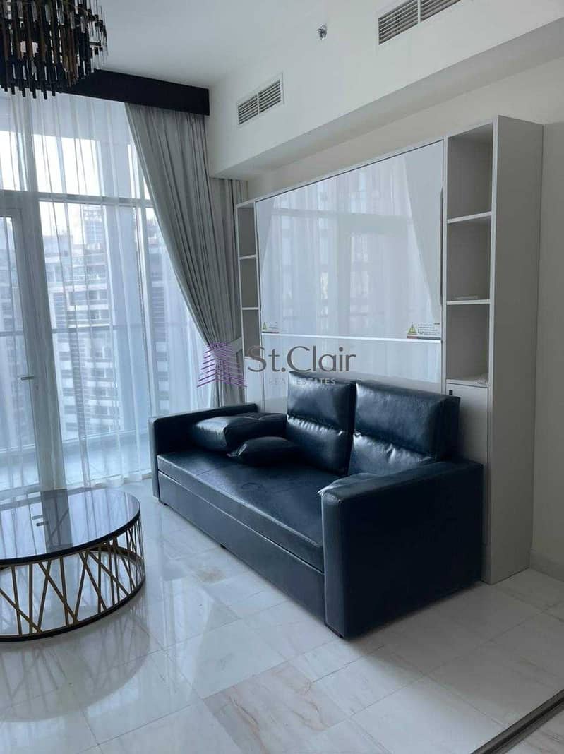 13 Full Furnished | 1 Bed Room | 12 CHQ Accept | Ready To Move