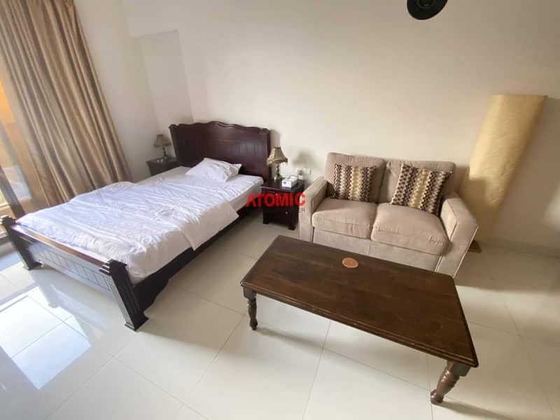 6 Luxury furnished studio with golf view Fully facility’s