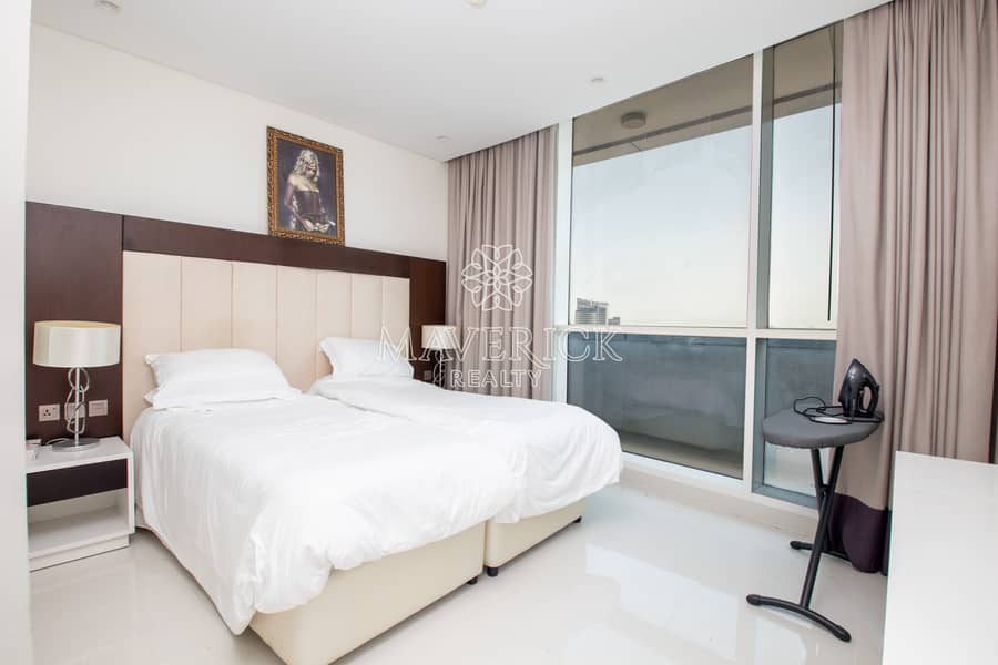 10 Exclusive Furnished 2BR | Canal View | High Floor