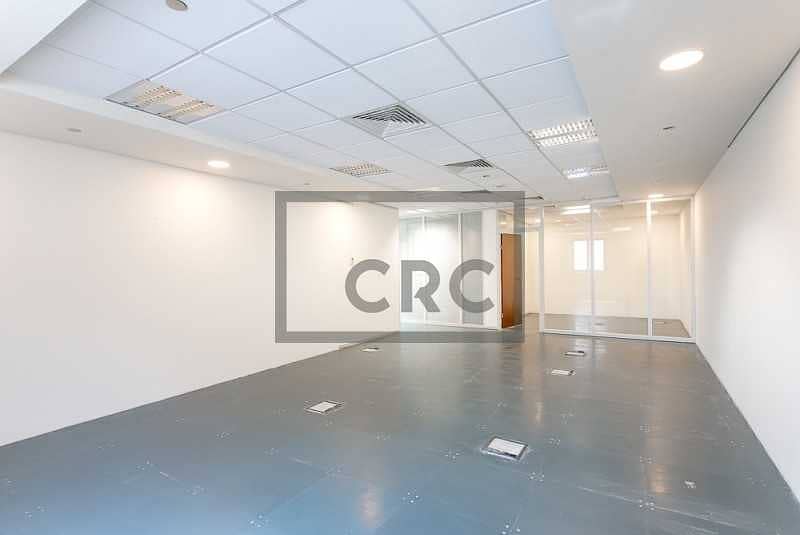 8 DEWA & Chiller Free | Fitted | Partitioned Office