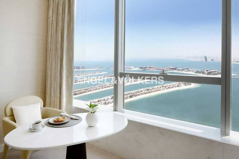 4 Burj Al Arab Views | Furnished | Mid Floor