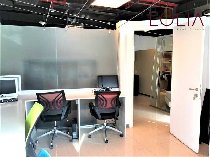 15 Office w/ Washroom and Pantry | Fully Furnished
