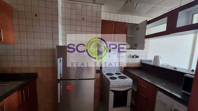 7 Fully Furnished Good Deal Chiller Free  1 Bhk in Manchester Tower