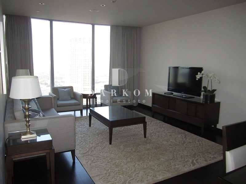 7 Fully Furnished | 2BR + Study | Facing Sea and Shaikh Zayed Road