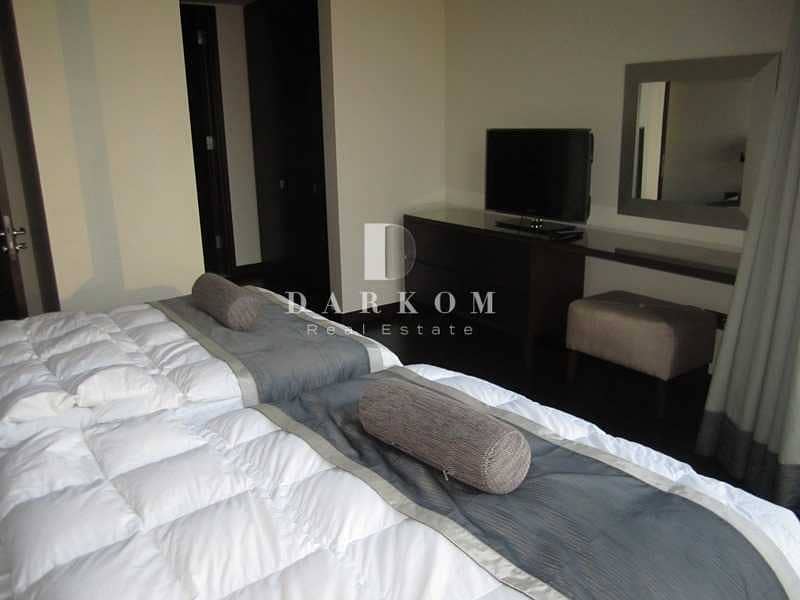 13 Fully Furnished | 2BR + Study | Facing Sea and Shaikh Zayed Road