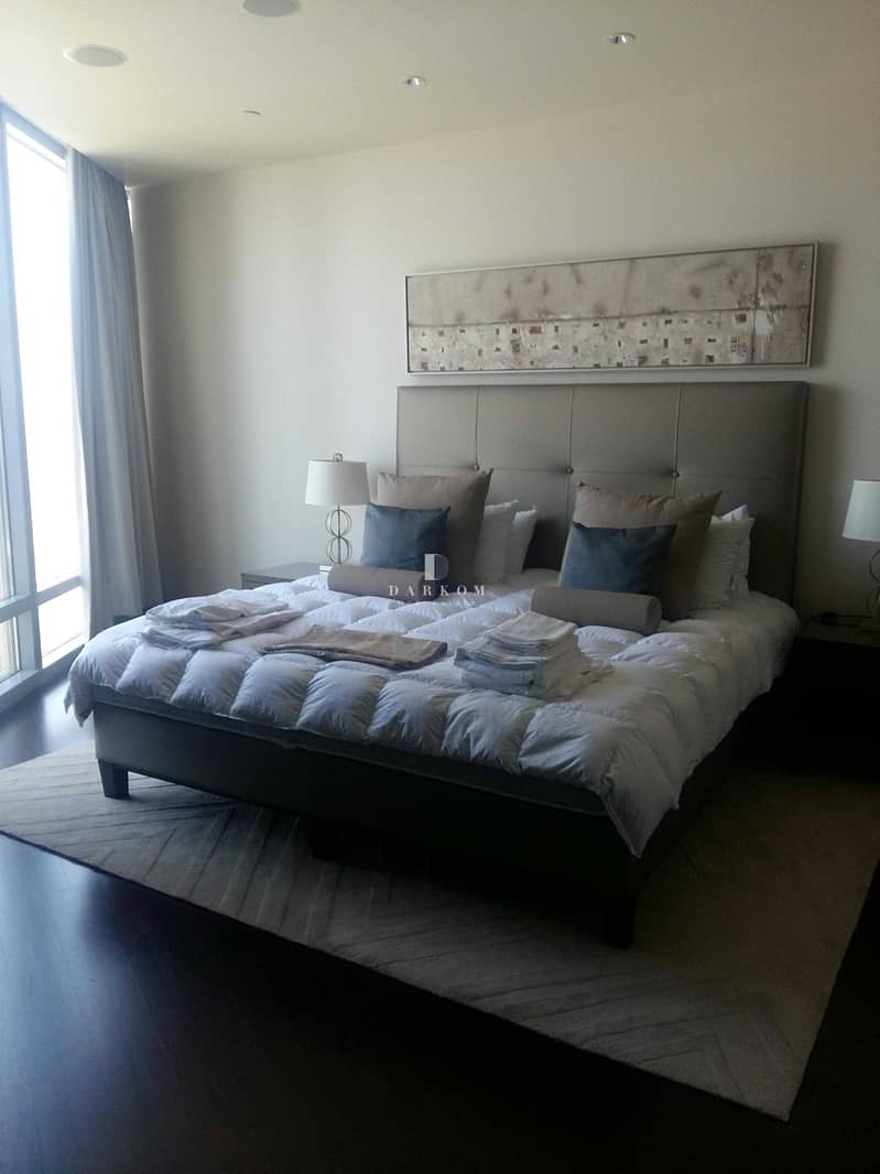15 Fully Furnished | 2BR + Study | Facing Sea and Shaikh Zayed Road