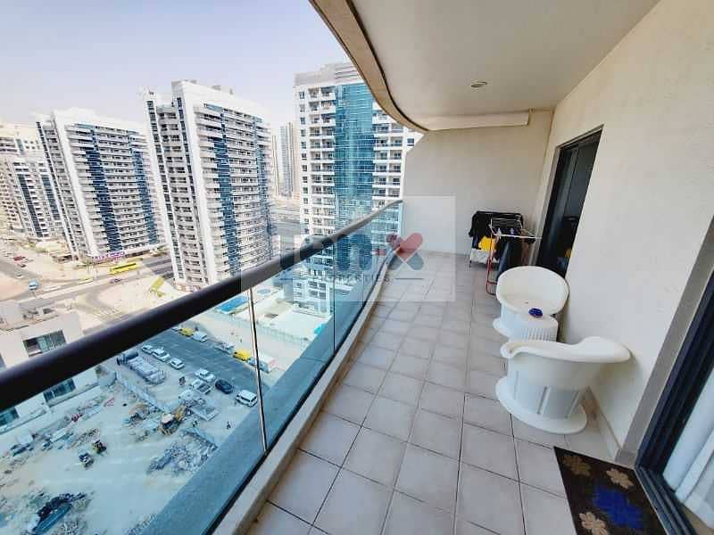 8 Multiple chqs| Furnished 1BR Apt| with Large Balcony
