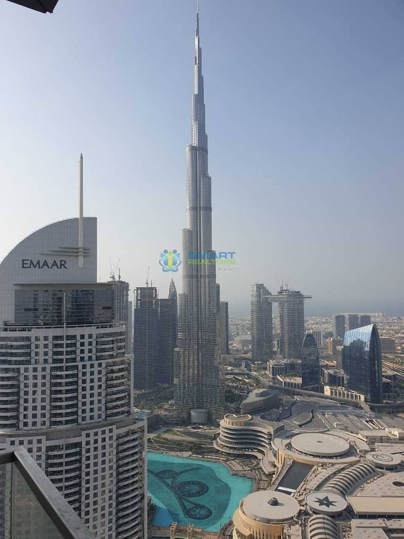 Bespoke View of Fountain and Burj from Brad New Apt