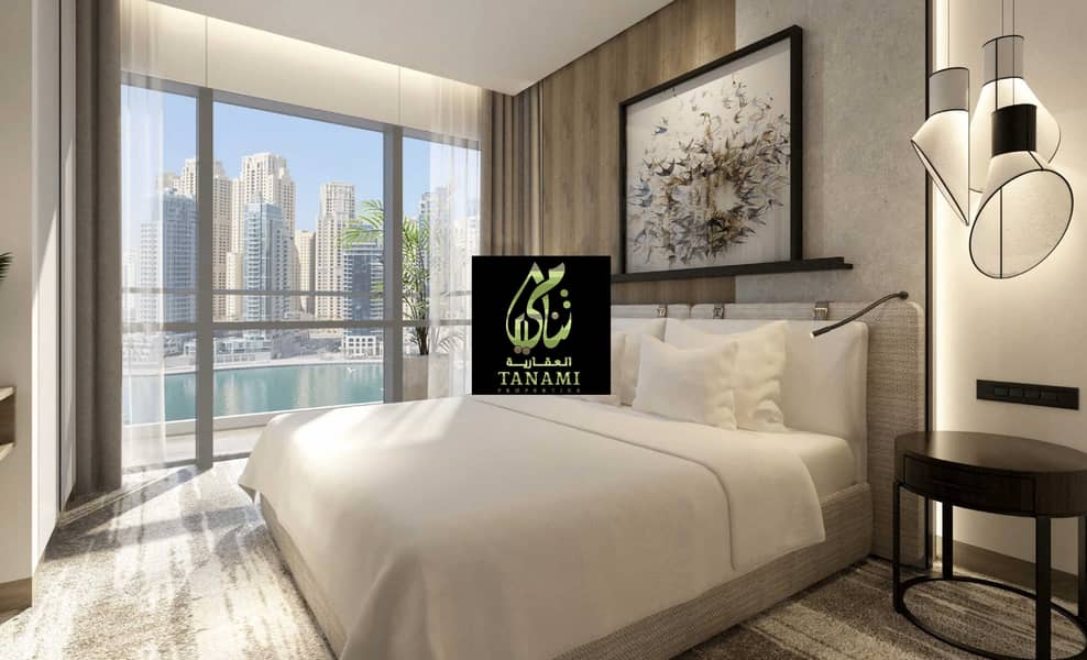 6 Luxury Hotel Living | Marina & SZR views | Vacant 2 Bed Apt