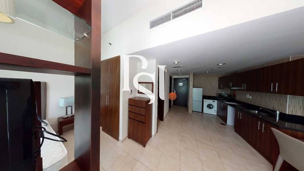 8 Fully Furnished Studio/No Balcony/ The Diamond