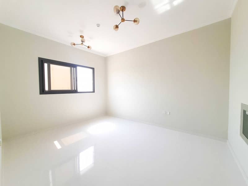 Brand new lavish 1bhk with master bedroom in al jada area new Muwailah