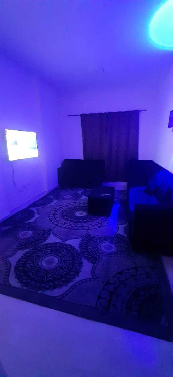 Furnished apartment one room and a hall for monthly rent in Ajman, Al Rashidiya