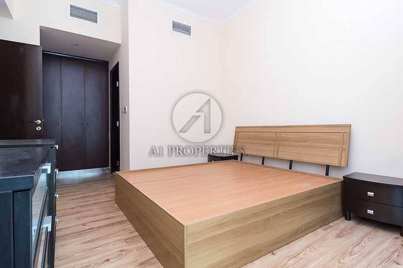 Partly Furnished - Huge Balcony - AC Free