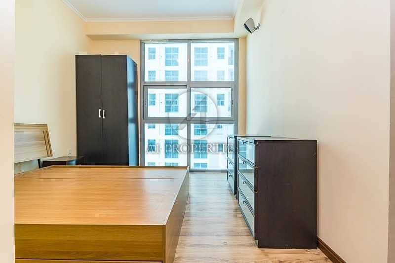 3 Partly Furnished - Huge Balcony - AC Free