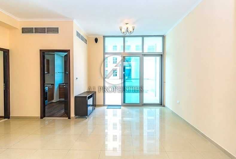 9 Partly Furnished - Huge Balcony - AC Free