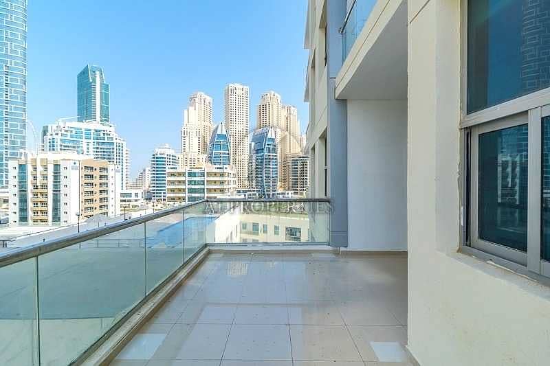 10 Partly Furnished - Huge Balcony - AC Free