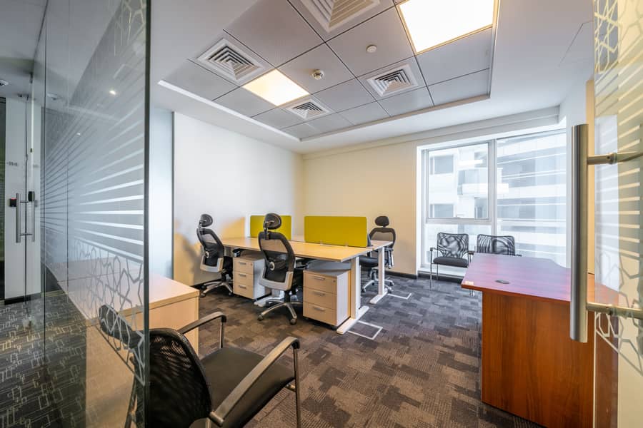 Elegant & Spacious Private Serviced Office No. 16 at Level 17, Latifa Towers, Sheikh Zayed Road