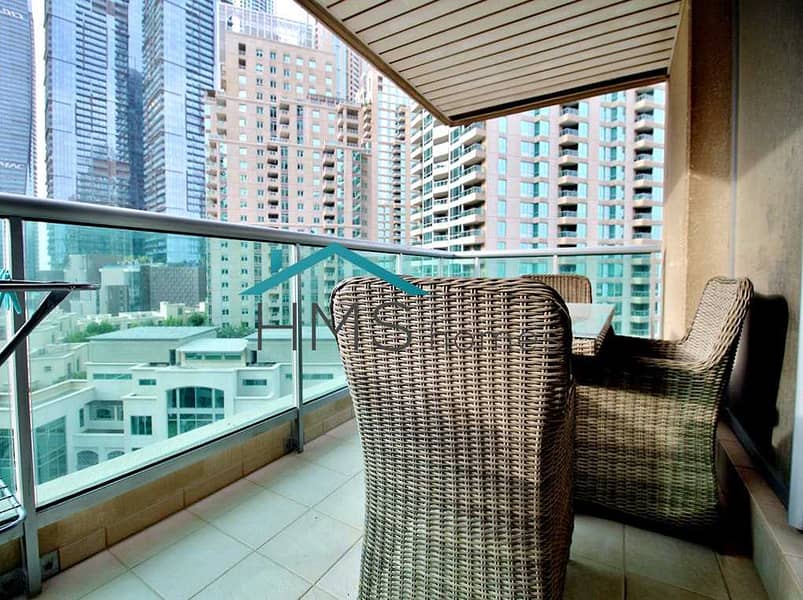 2 2BR+Dining Area | Full Marina View | Furnished