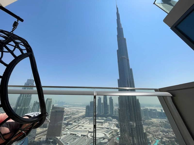 21 Stunning View of Burj Khalifa | High Floor