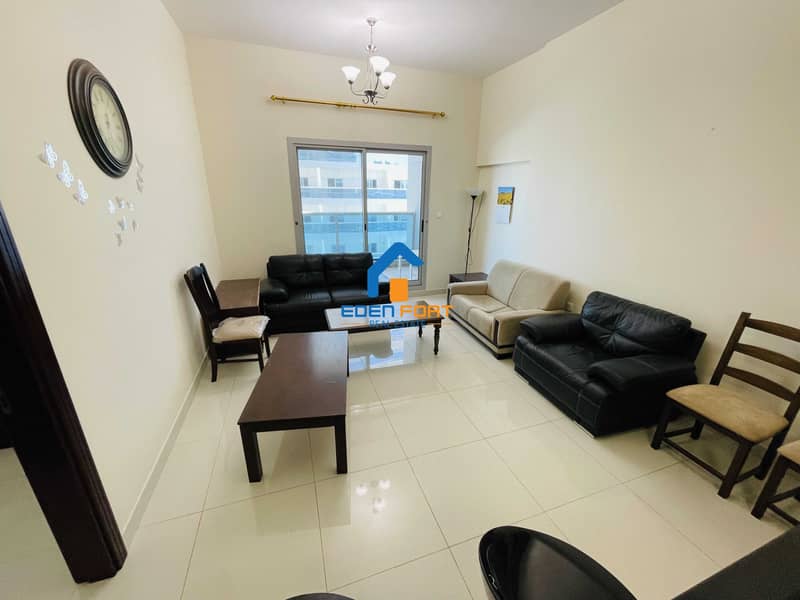 2 HIGH FLOOR  FURNISHED 1BHK IN ELITE 05