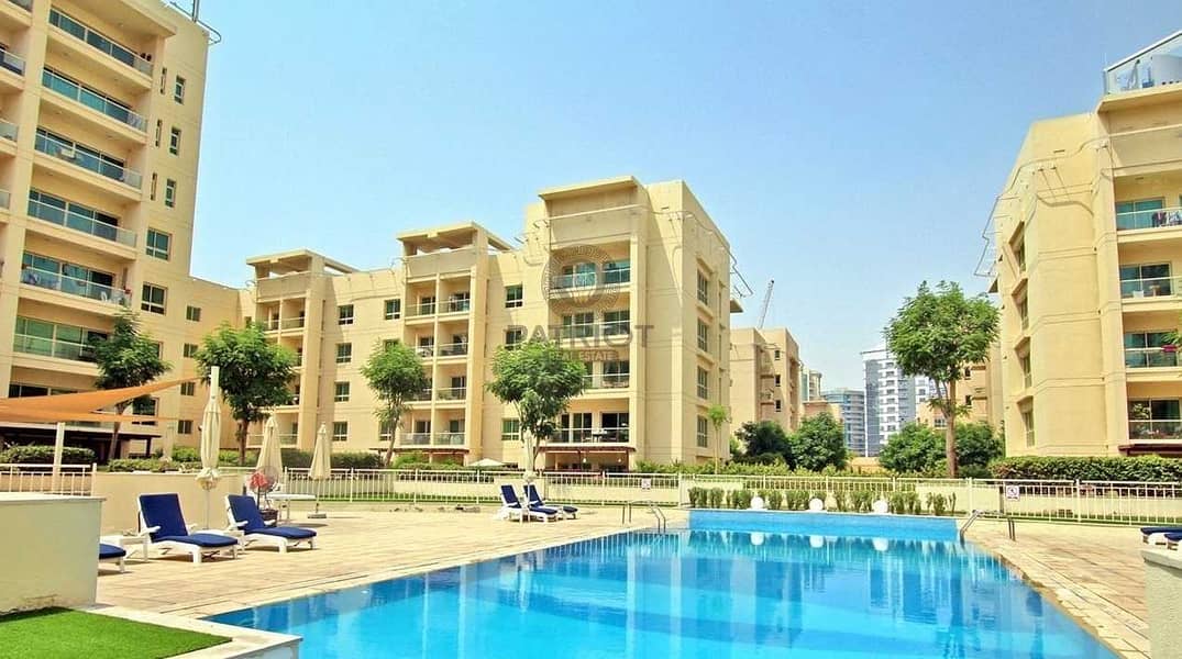 EXCLUSIVE AMAZING 1BR WELL MAINTAINED UNIT IN GREENS POOL VIEW